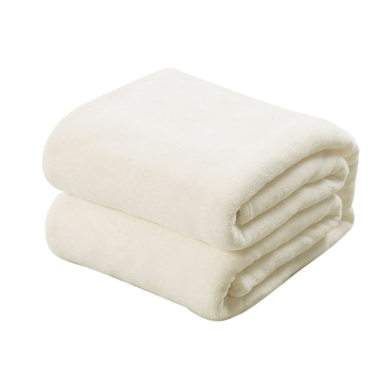 Clearance! Gheawn Blanket Super Soft Warm Solid Warm Micro Plush