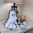 Clearance! Ghost Decor Plastic White Ghost Figurines Ghost Statue