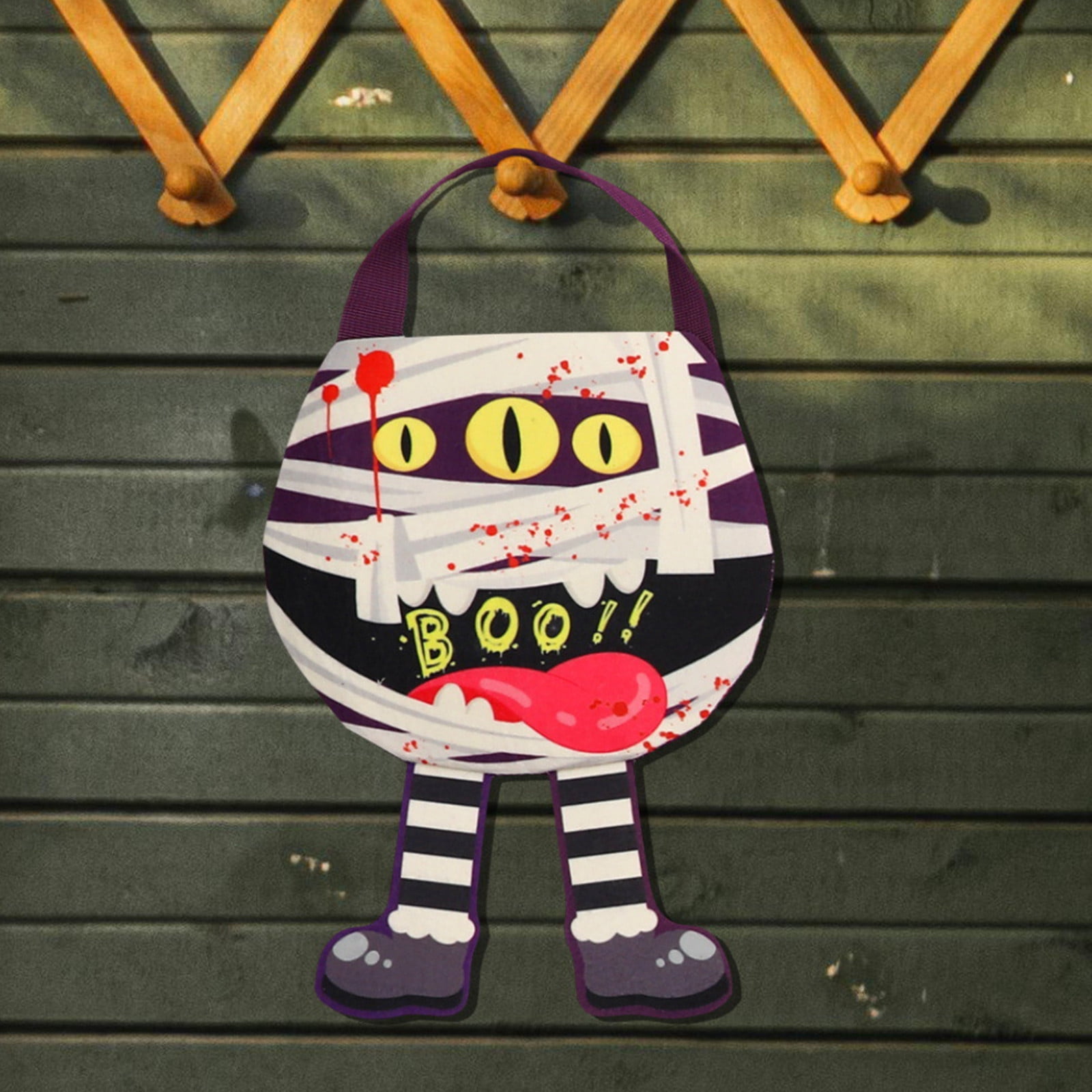 Clearance Ghost Halloween Candy Bag Reusable NonWoven Tote Bags Candy