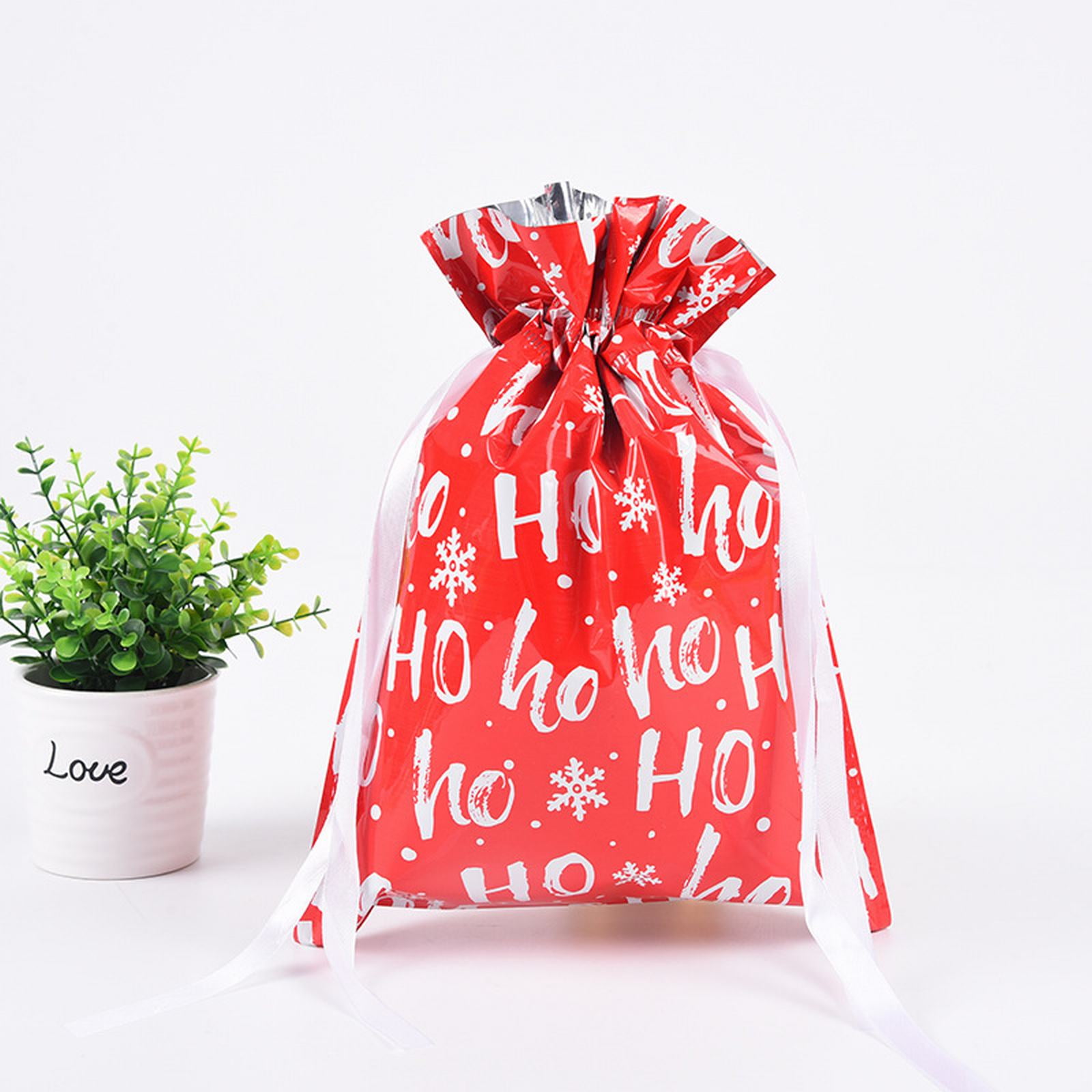 Clearance Gift Bags, Kiteky Christmas Aluminum Foil Bag Christmas Gift