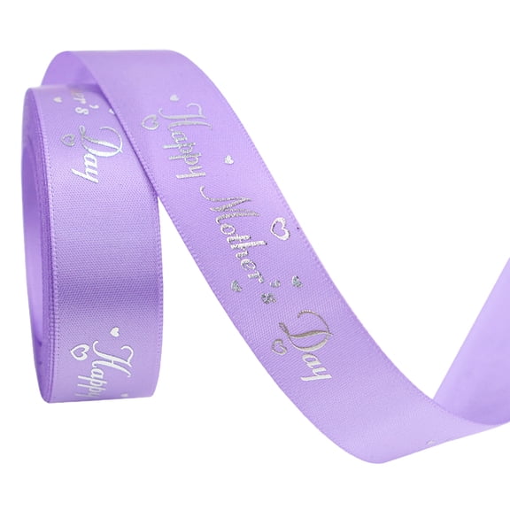 Clearance Gift Wrapping Paper under $1,Mother’s Day Ribbon – Satin Ribbons With Gold Foil Letters – 5 Yards Each 19mm – Happy Mother's Day – Wrap Crafting DIY Decoration