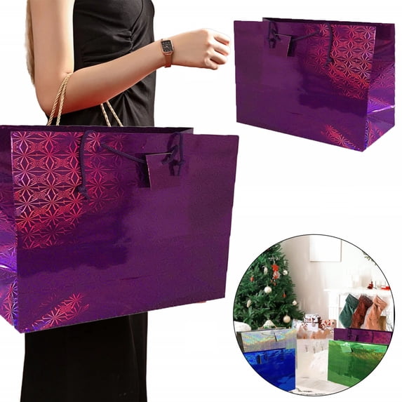 Clearance Gift Wrapping Paper under $5,Horizontal Super Wide Gift These Everyday Pattern Gift Bags Come Handy For All Occasions Stock Up Birthday Gift Wedding Thank You Bag