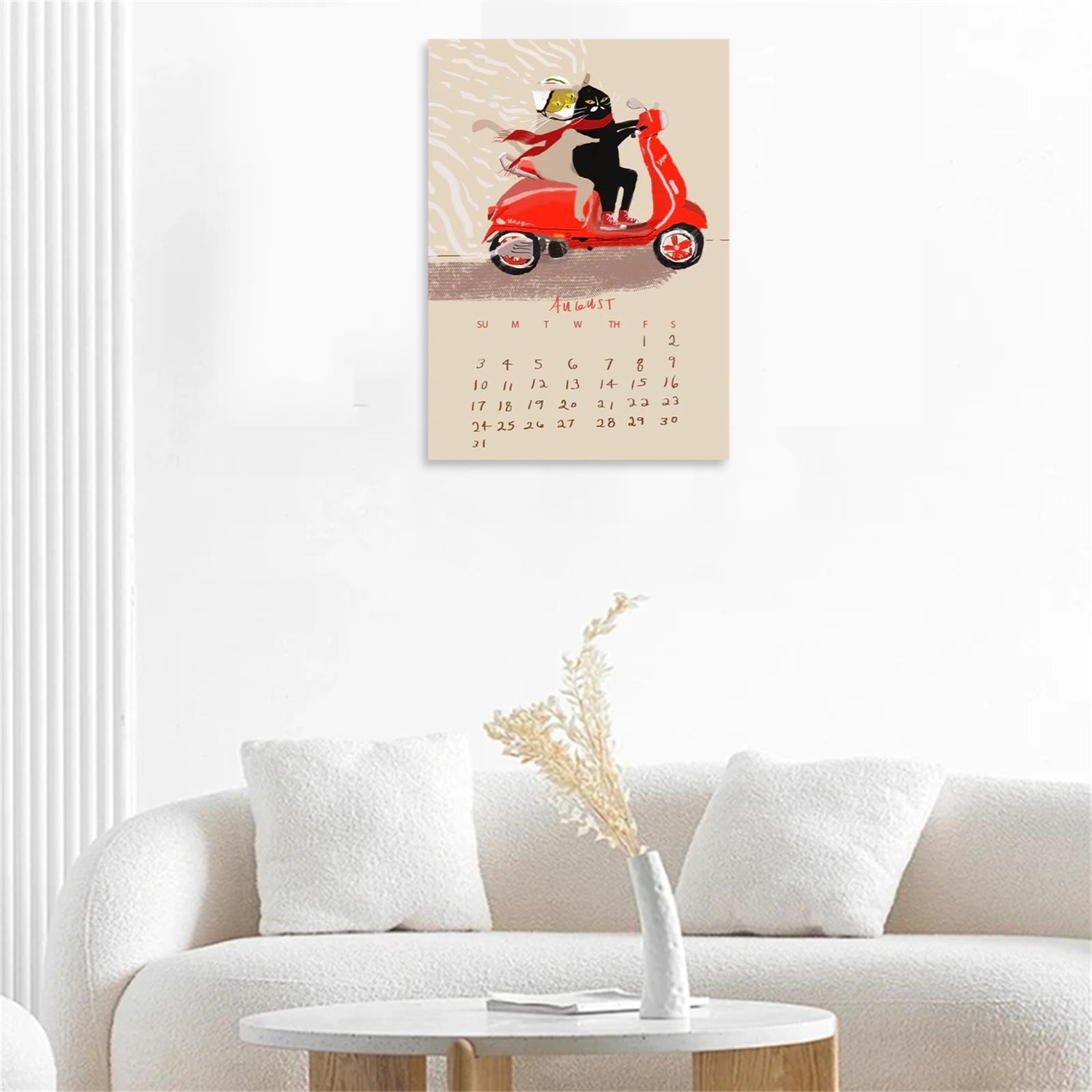 💗 Clearance！ Gifts For Women 2025 Wall Calendar [12 Pages 8"X12