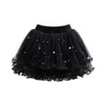 thumbnail image 1 of Girls Sweet Cute Tulle Skirt Princess Rainbow Colorful Pearls Layered Toddler Tutu Girls Dance Clothes Tutus, 1 of 3