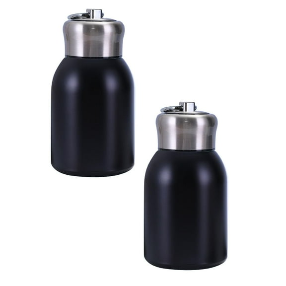Clearance Glass&Bottle under $10 10oz Mini Stainless Water Bottle Slim Insulated Thermal Water Bottle Small Vacuum Hot Cold Drink Portable Water Bottle For Women Gifts Travel Camping Sport Hikin