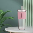 thumbnail image 1 of Clearance Glass&Bottle under $10 Acrylic Travel Tumbler With Lid And Premium Insulated Double Wall Plastic Reusable Cups Clear/ High Temperature Resistance, 1 of 7