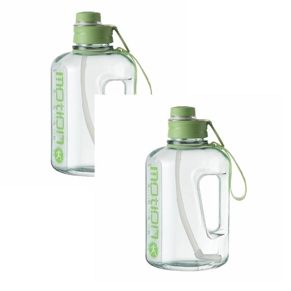 Clearance Glass&Bottle under $15 1.6L Water Bottle Travel Flask Portable Square Water Bottle Leakproof Large Water Bottles For Bag Travel Sports(4 Colour)