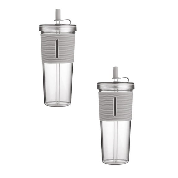 Clearance Glass&Bottle under $15 Acrylic Travel Tumbler With Lid And Premium Insulated Double Wall Plastic Reusable Cups Clear/ High Temperature Resistance