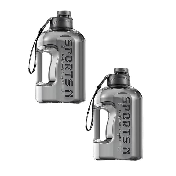 Clearance Glass&Bottle under $20 Insulated Water Bottles 2.7L Stainless Water Bottles With Keeps Hot And Cold Sports Canteen Water Bottle Great For Hiking & Biking
