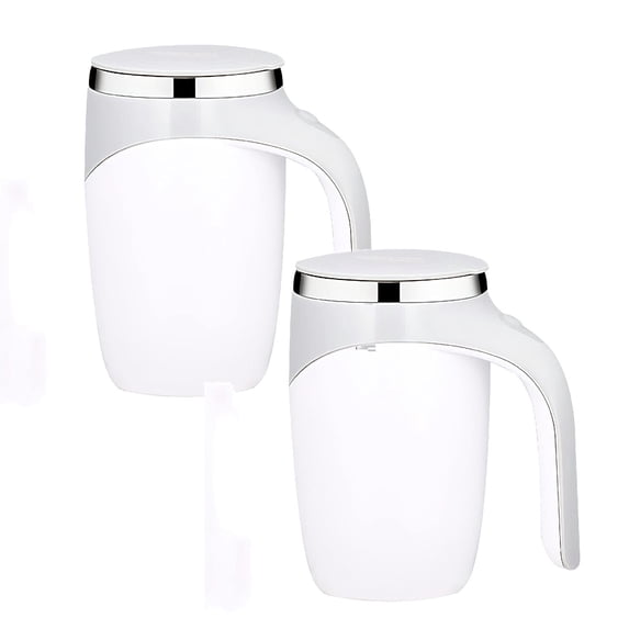 Clearance Glass&Bottle under $20 Self Stirring Mug Rechargeable Automatic Electric Coffee Mug Rotating Cute Mixing Cup Tasse To Stir /Kitchen/Travel/Home Coffee/Tea/Hot Chocolate/Milk 450 Ml