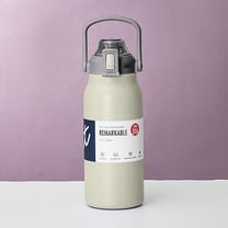 Clearance Glass&Bottle under $20 Stainless Thermal Water Bottle Thermoses Vacuum Flask With Tumbler Portable Cold Hot Drinks Cup Fitness Cute (Size : 1300ml)