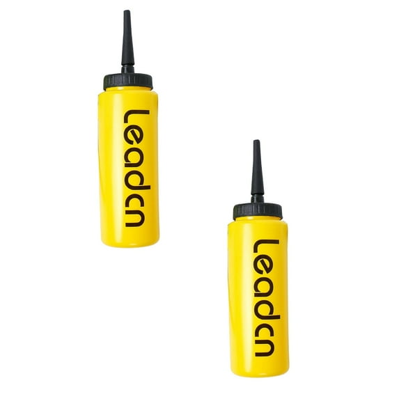 Clearance Glass&Bottle under $10 1L Sports Water Bottle With Long Letters Design Large Capacity Leak Proof Baseball Gym Water Bottle 2PC