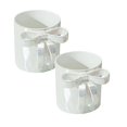 thumbnail image 1 of Clearance Glass&Bottle under $20 Charming Ribbon Cup Hand Pinched Bow Coffee Cup Bow Cup, 1 of 4