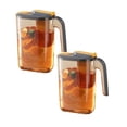 thumbnail image 1 of Clearance Glass&Bottle under $20 Water Pitcher With Lid Perfect For Making Tea Juice And Cold Drink Water Jug For Hot/Cold Lemonade Juice, 1 of 9