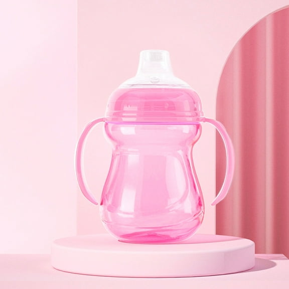 Clearance Glass&Bottle under $5,240 ML Wide Caliber PP Baby Bottle With Handle Anti Drop Anti Flatulence Plastic Baby Bottle