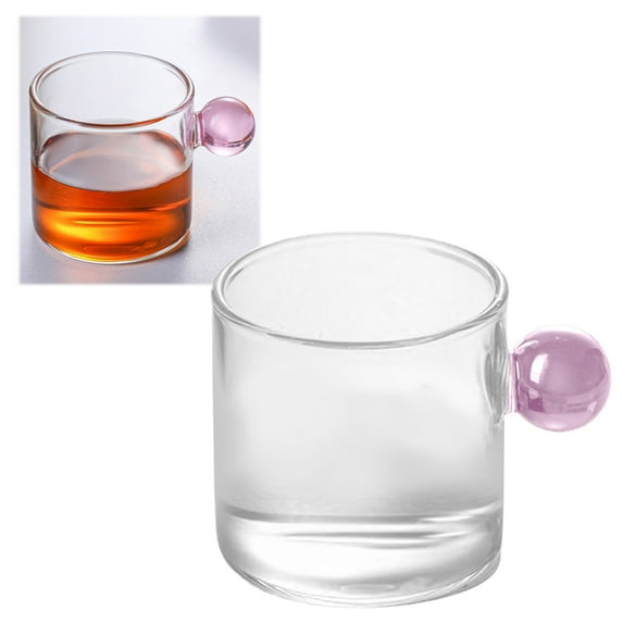 Clearance Glass&Bottle under $5 Glass Tea Cup Mini Pitcher Milk Creamer Coffee Jar Glass Heatable Pot Saucepan Server Dipping Bowls With Handle