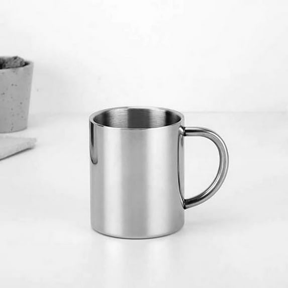 Clearance Glass&Bottle under $5 Stainless Steel Double Wall Mug Tumbler Coffee Tea Travel Cup