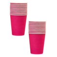 thumbnail image 1 of Clearance Glass&Bottle under $6 10 Pieces 9 Ounce Disposable Paper Cups Party Cups Drinking Cups For Party DIY And Holiday 15Colors, 1 of 4