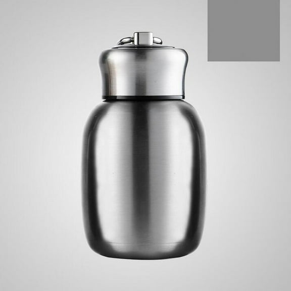 Clearance Glass&Bottle under $6 Creative Water Cup Belly Cup Stainless Steel Vacuum Cup Solid Mini Shape 200ML