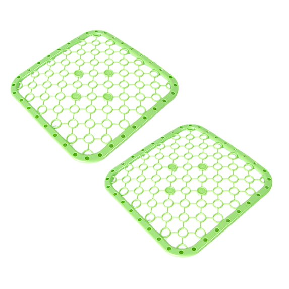 Clearance Glass&Bottle under $6 Plastic Kitchen Sink Protector Draining Mat Deluxe Anti-Slip Scratch