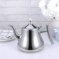 thumbnail image 1 of Clearance Glass&Bottle under $7 1L Stainless Tea Pot Water Kettle Tea Kettle With Strainer For Home Restaurant, 1 of 6
