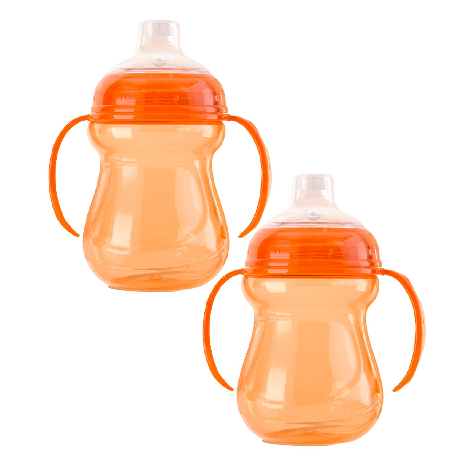 Clearance Glass&Bottle under $7 240 ML Wide Caliber PP Baby Bottle With Handle Anti Drop Anti Flatulence Plastic Baby Bottle