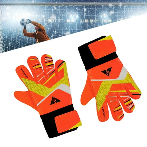 Clearance Gloves under $10,Goalkeeper Gloves Without Finger For Adults And Unisex Football Gloves 4mm Grip