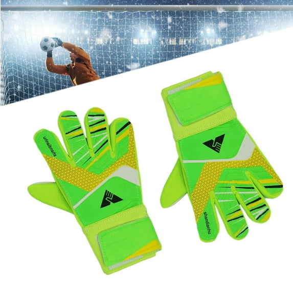 Clearance Gloves under $10,Goalkeeper Gloves Without Finger For Adults And Unisex Football Gloves 4mm Grip