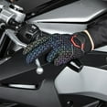 thumbnail image 1 of Clearance Gloves under $10,Highly Reflective Motorcycle Gloves Womens Riding Gloves Motorcycle Cushioned TPU Casing Summer, 1 of 3
