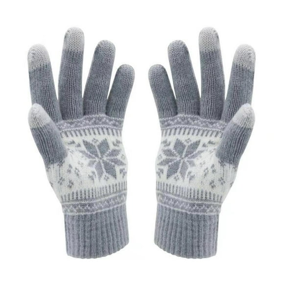 Clearance Gloves under $5,Adult Women Men's Warm Gloves, Outdoor Ski Riding Gloves, Windproof And Fleece Gloves