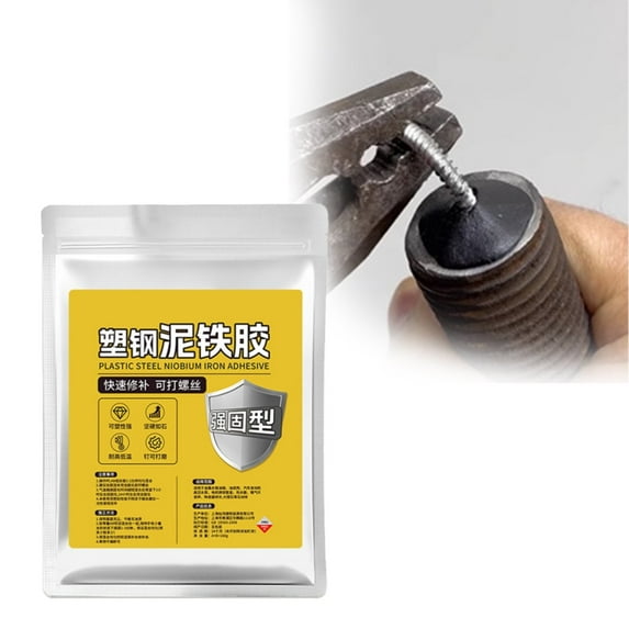 Clearance Glue under $5,Welding High Strength Metal Glue Epoxy Glue Kit For Metal Powerful Pipe Leak Repair Sealant High Temperature Heat Epoxy Glue For Welding Aluminum