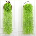 thumbnail image 1 of Gmogad 5 Pcs Artificial Willow Vine Hanging Plants 39" Fake Rattan Leaves for Wall Ceiling Decor - Realistic Plastic Greenery for Indoor Outdoor Home Wedding Party Decoration, 1 of 6