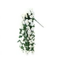 thumbnail image 1 of Gmogad Artificial Petunia Trumpet Flowers Hanging Decor Fake Greenery Vines for Wedding Wall Party Garden Home Hotel Cafe Stage Decoration Lifelike & Reusable, 1 of 1