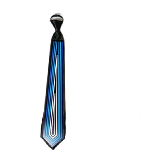 Gmogad Sound-Activated LED Glow Tie - Cold Light Luminous Necktie for Parties Raves Halloween - Music Reactive Dancing Accessories for Men Women