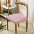 thumbnail image 1 of Clearance! Gmogad Stretch Spandex Chair Covers 4-Pack - Non-Slip, Washable Elastic Seat Covers for Dining Room Office Wedding, Fits 15-19 Inch Round Square Chairs, 1 of 6