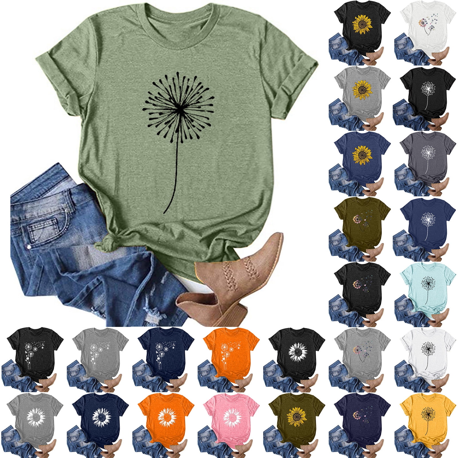 Clearance! Graphic Tees for Women Western Shirts for Women Teen Girls  Trendy Clothes Summer Clothes for Teen Girls Teen Girls Trendy Stuff Teen
