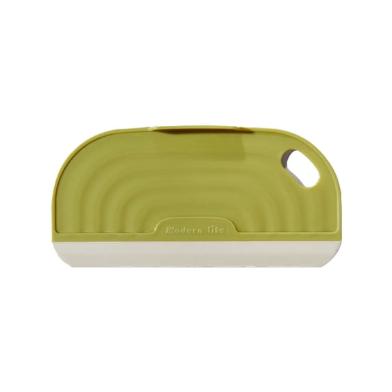 Clearance Green Mini Squeegee Cleaner - Small Glass Cleaning Tool for Bathroom Washbasin, Mirrors, and Kitchen Surfaces