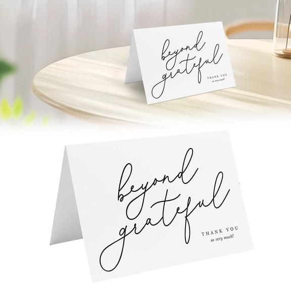 Clearance Greeting Card under $5,Thank You Cards With Envelopes All Occasion Thank You Cards For Weddings Bridal Showers Baby Showers Birthdays Parties And Special Events ,Pack Of 50 Mode