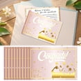 thumbnail image 1 of Clearance Greeting Card under $5,Graduation Season Card Creative Bachelor Hat Greeting Card Graduation Invitation Card, 1 of 9