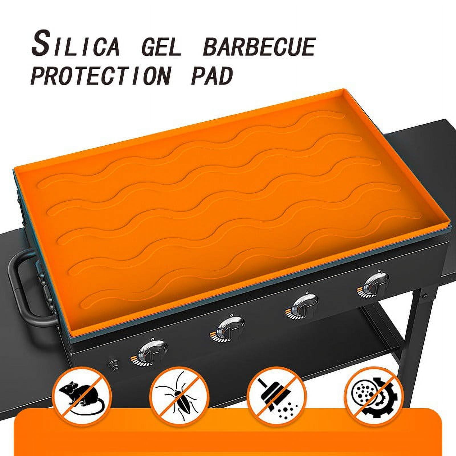 Clearance！ Griddle Cover For 36 Inch Silicone Mat Griddle Cover Full