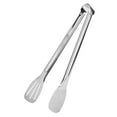thumbnail image 1 of Hvmvliv Grill Tongs Stainless Steel Cooking Tongs Metal Kitchen Tongs Small Cooking Tongs Non-Slip Food Tongs for Cooking Grilling Barbecue Silver A, 1 of 9