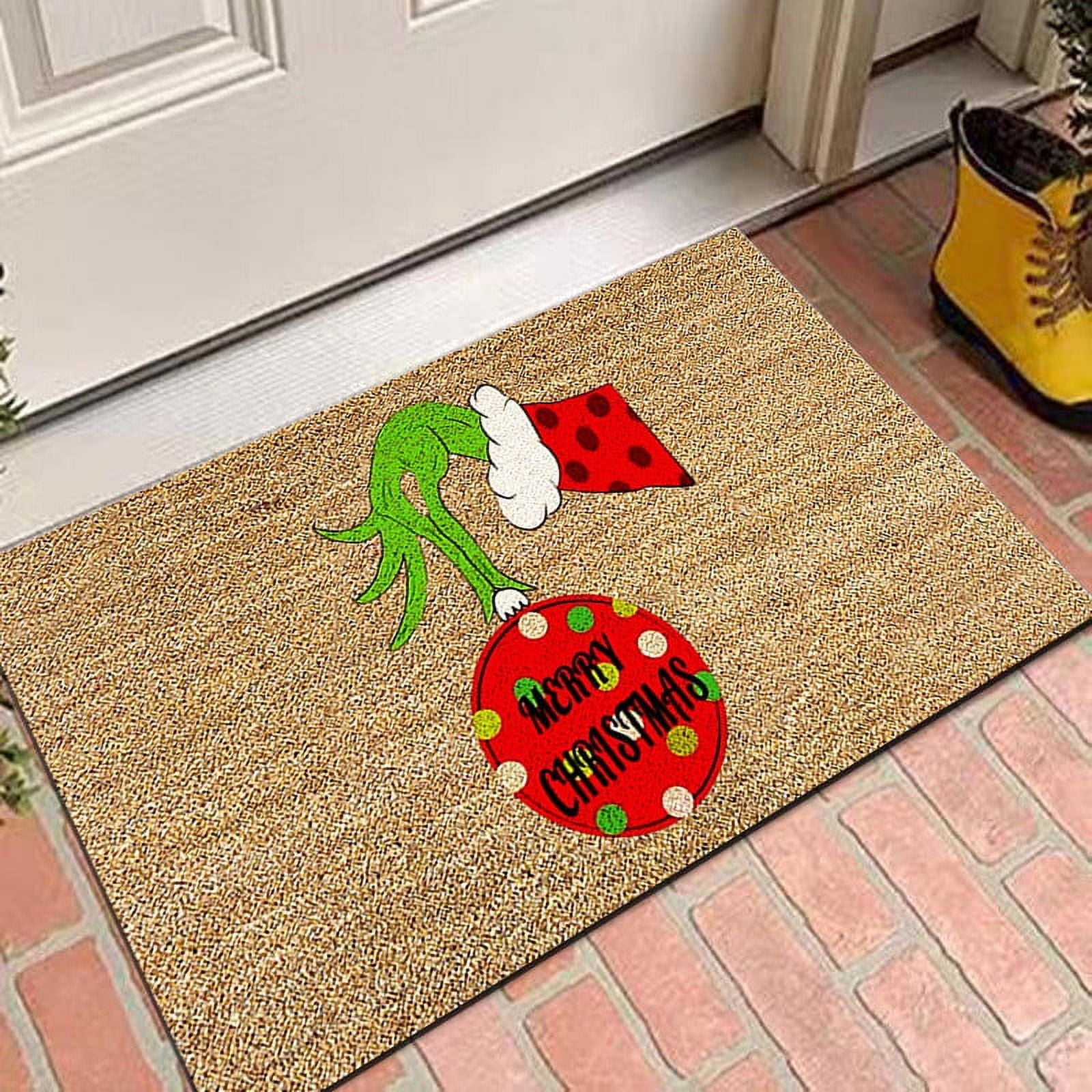Clearance Grinch! Christmas Decorations, Door Mat Indoor Outdoor, Easy