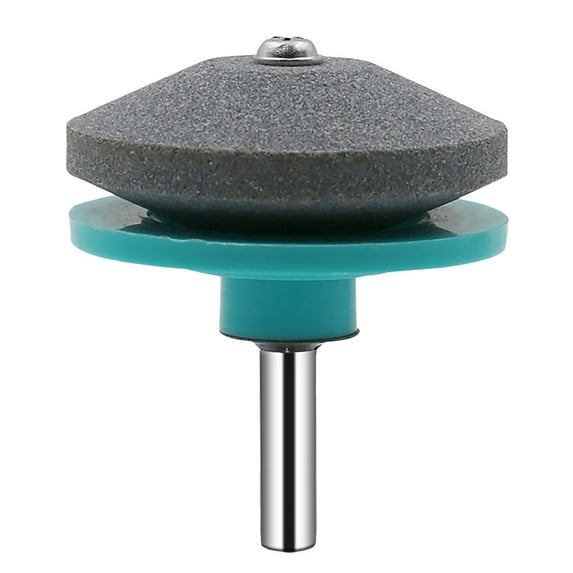 Clearance Hardware grinding head under $5,Universal Lawn Mower Sharpener Lawnmower Sharpener For Power Hand Drill 1PC