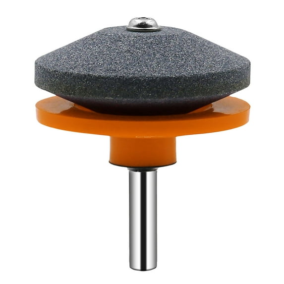 Clearance Hardware grinding head under $5,Universal Lawn Mower Sharpener Lawnmower Sharpener For Power Hand Drill 1PC