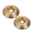 thumbnail image 1 of Clearance Grinding wheel under $5,Carbide Wood Sanding Carving Shaping Disc For Angle Grinder/Grinding Wheel 125mm 2PC, 1 of 7