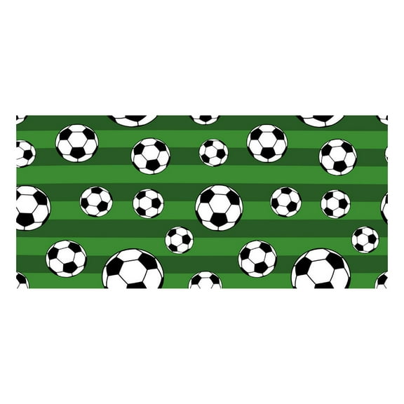 Guanhe Microfiber Beach Towel 30''x60'' Basketball Soccer Prints Lightweight Summer Towels for Swimming Pool(Sports Series)