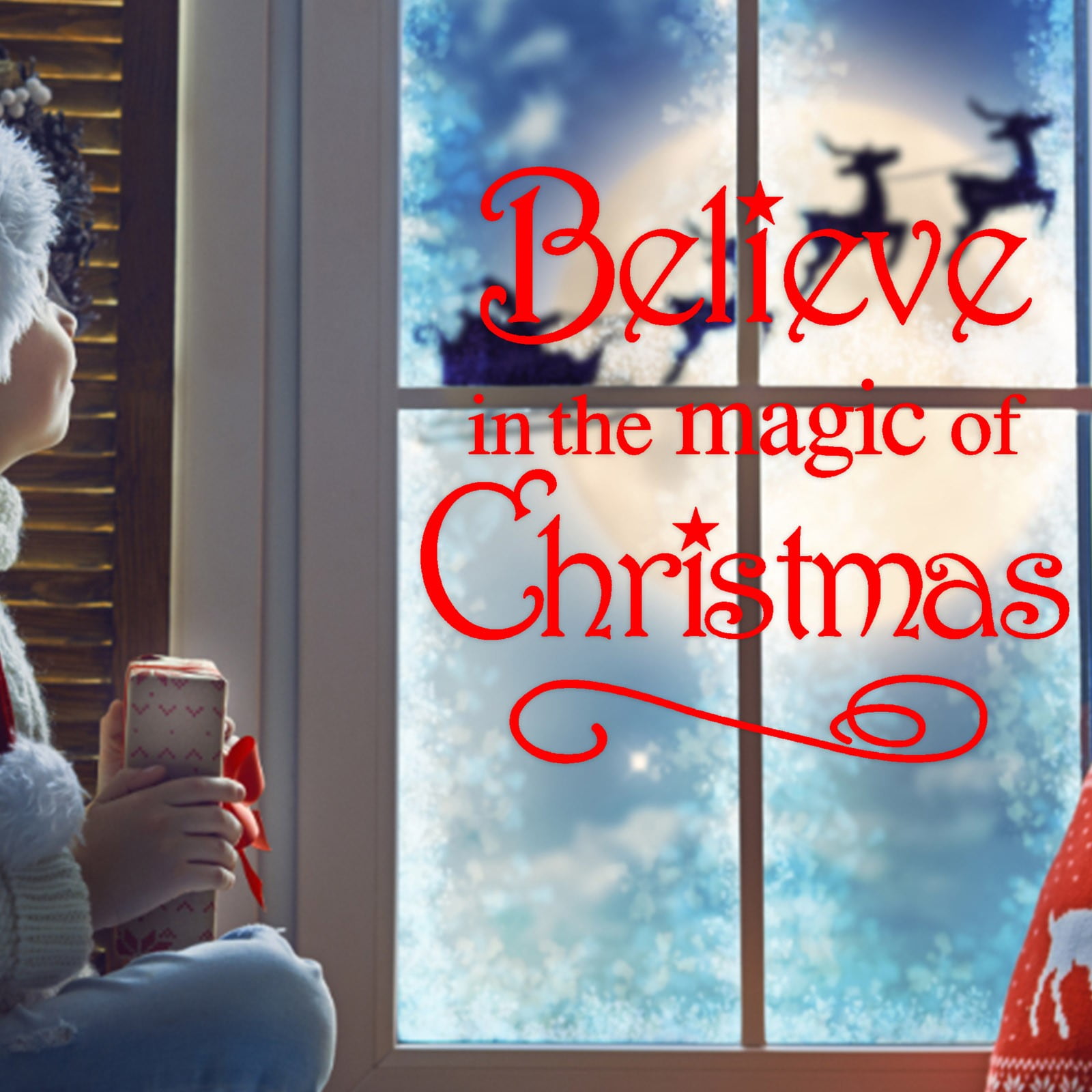 Clearance! HANUUAZ Wall stickers Merry Christmas Wall Stickers