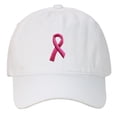 thumbnail image 1 of HCURIBAD Breast Cancer Hats for Women, Embroidered Adjustable Breast Cancer Awareness Hat Breast Cancer Gifts for Woman, Baseball Cap, Workout Hat, 1 of 4