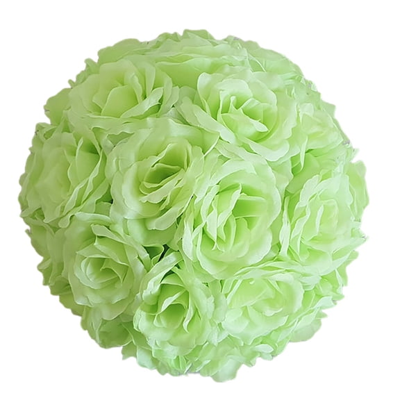 Clearance! HEXBOOYOO Artificial Flower Ball, Silk Rose Artificial Flowers Kissing Ball for Centerpieces Hanging Wedding Bouquets Decor, 13cm