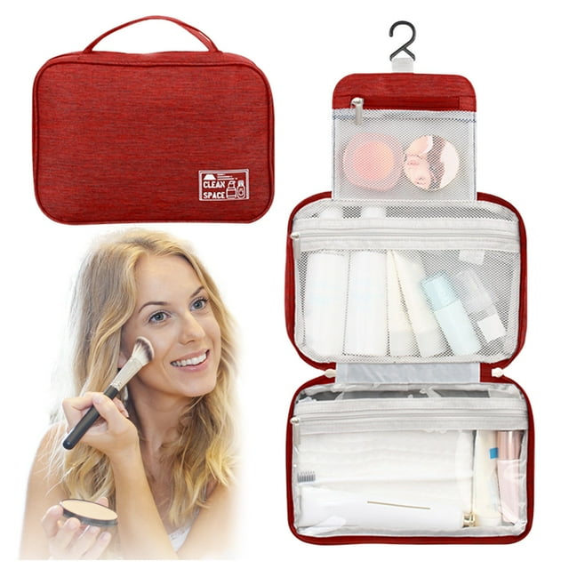 Clearance!Hadred Cosmetic Bag Toiletry Bag Travel Waterproof Makeup